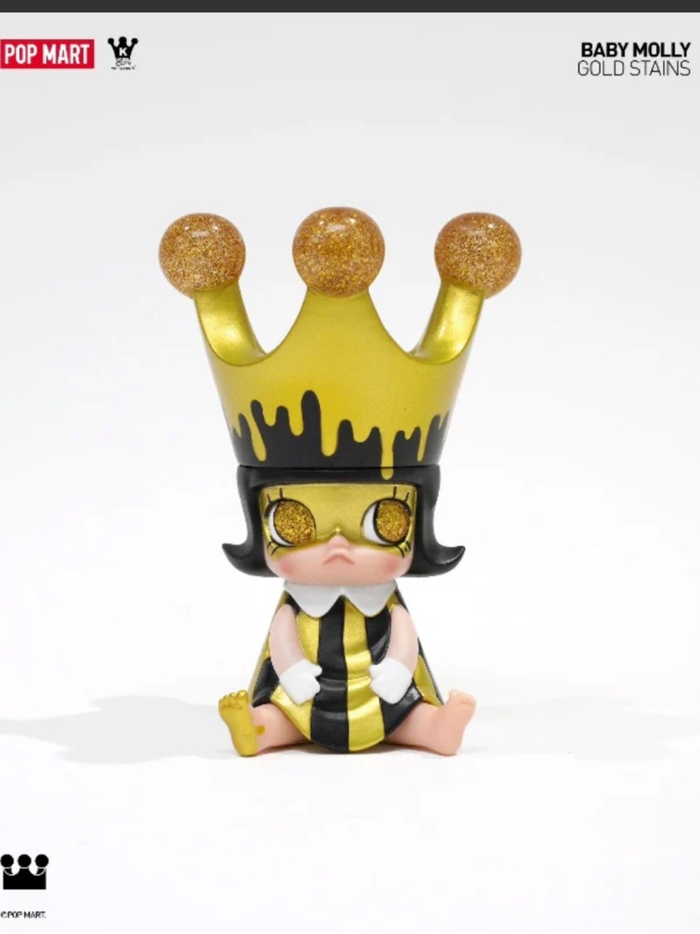 2016 limited Edition  Baby Molly Gold Stains Collectible Figure-sealedGorgeous!